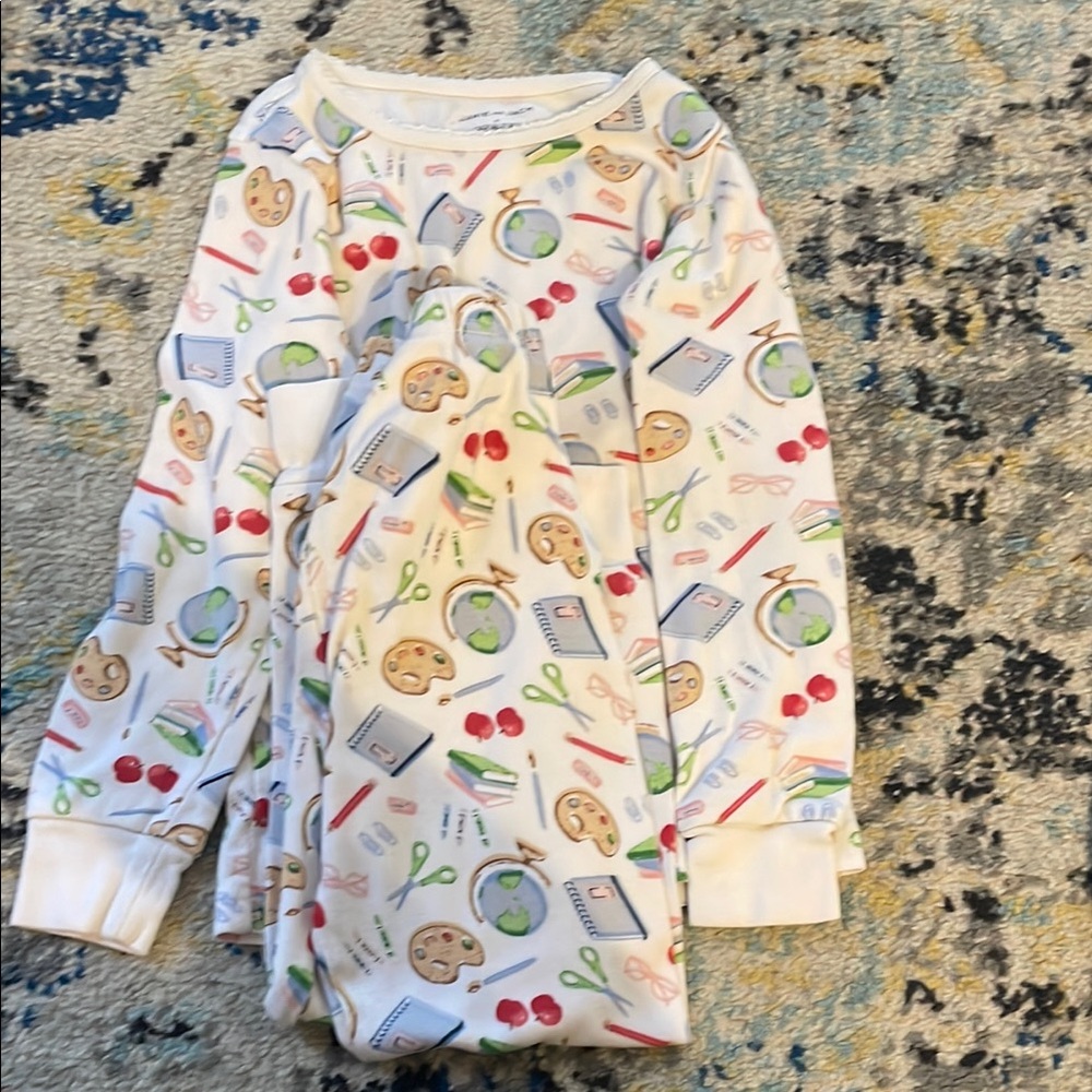 Children's Art-Themed Pajama Set